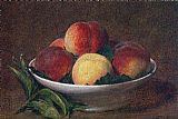 Peaches in a Bowl by Henri Fantin-Latour